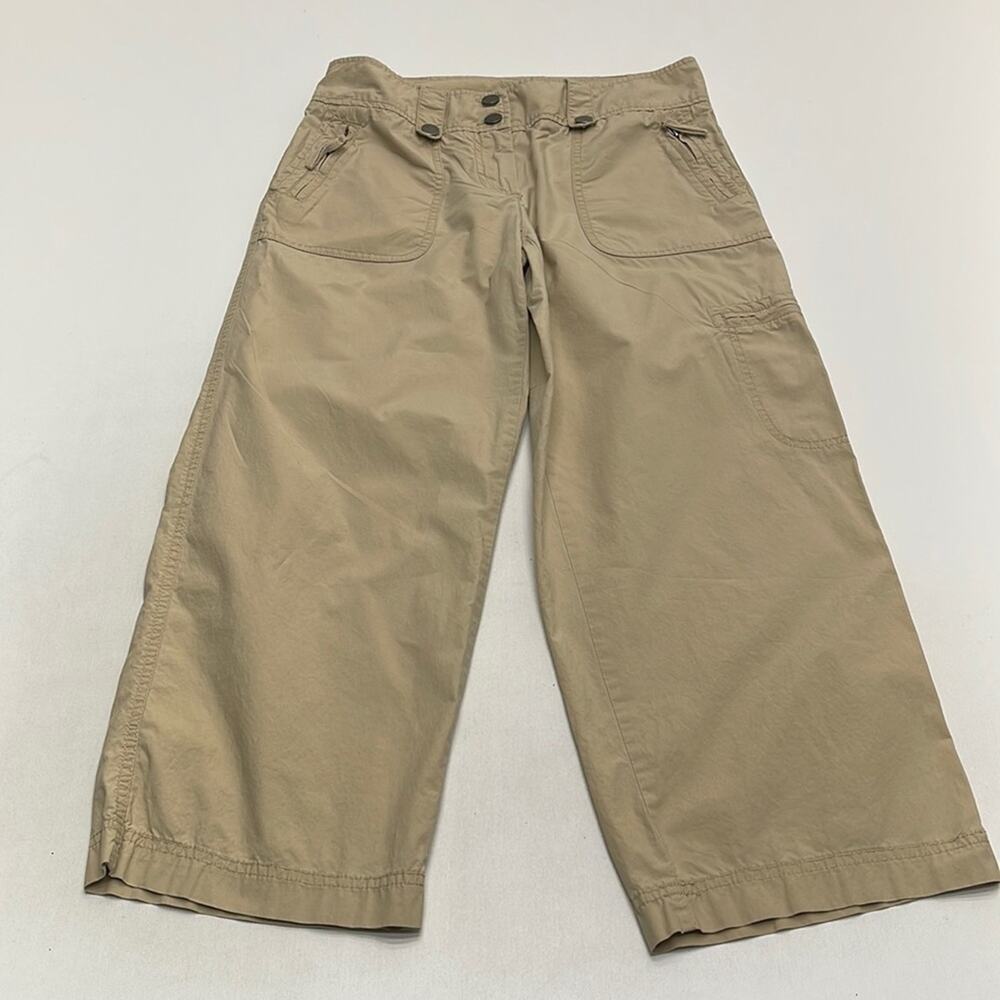 NY & COMPANY Women’s 2 Lightweight Khaki Capri Pant